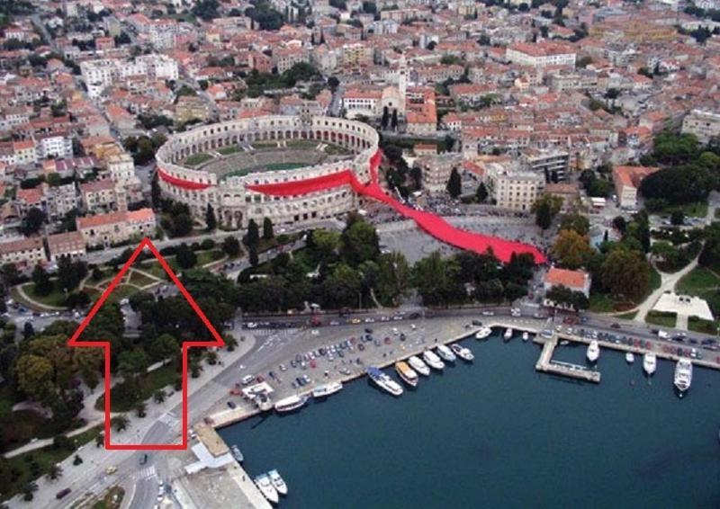 Apartments Arena Pula Exterior foto
