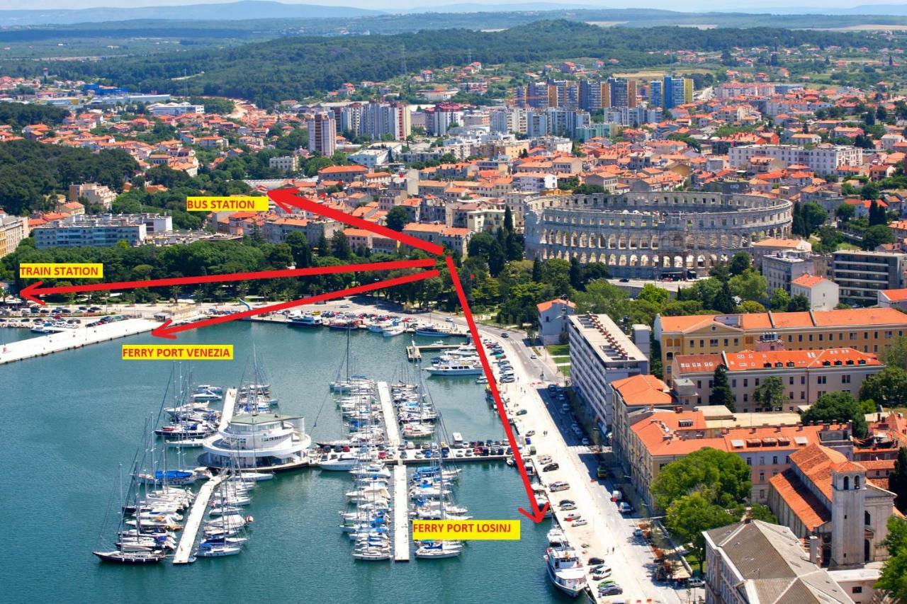Apartments Arena Pula Exterior foto